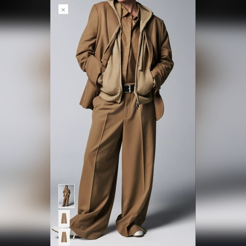 Zara plus size trousers
